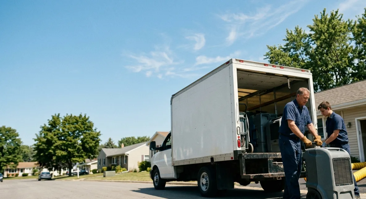 Water Damage Cleanup in Oskaloosa, KS near me
